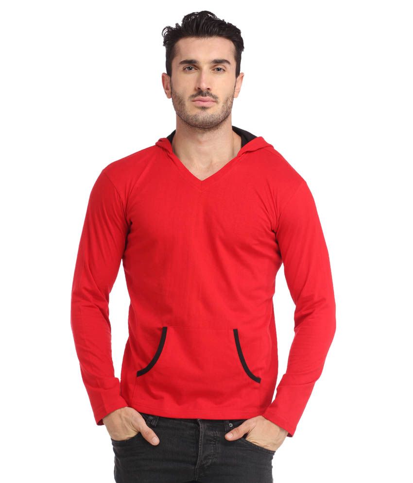 red tshirt for men