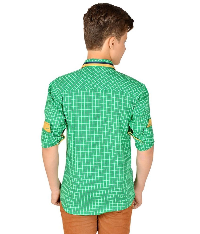 green check shirt ladies