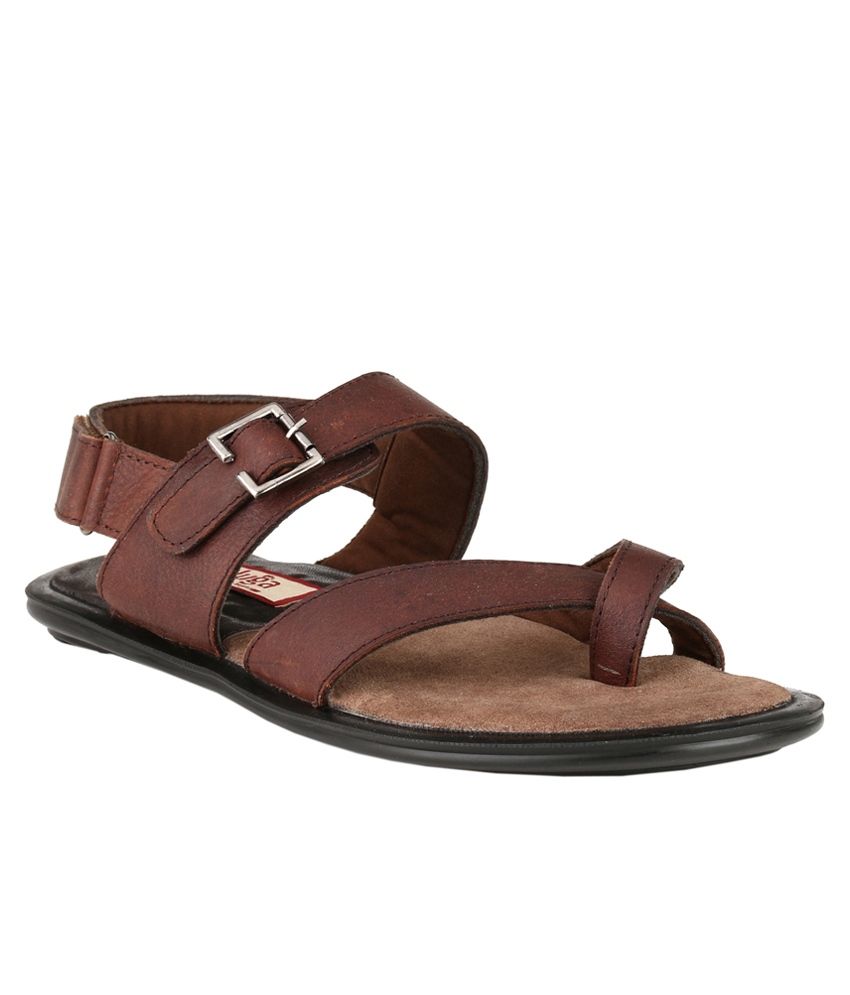 tan velcro sandals