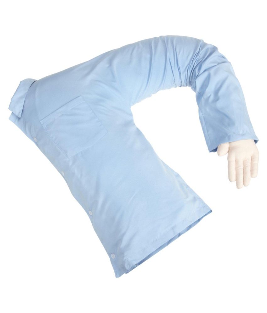 Bonzeal Blue Cotton Boyfriend Arm Pillow Novelty Valentine S Love