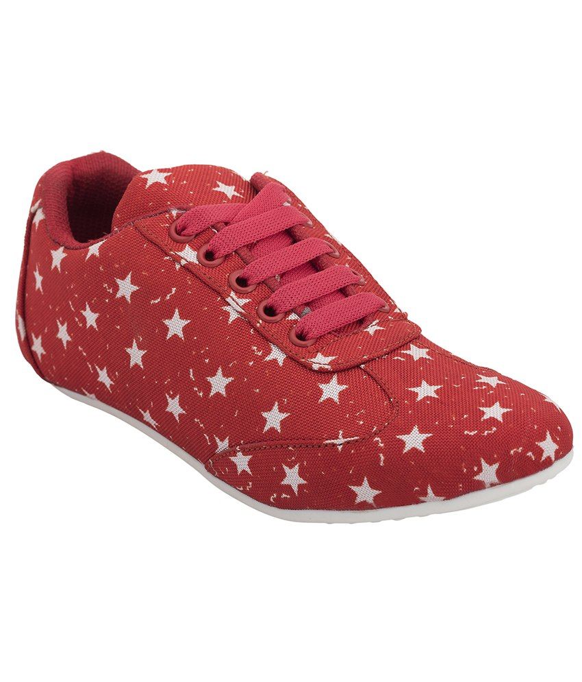 Pretty Feet Red Casual Shoes Price In India Pretty Feet Red Casual Shoes