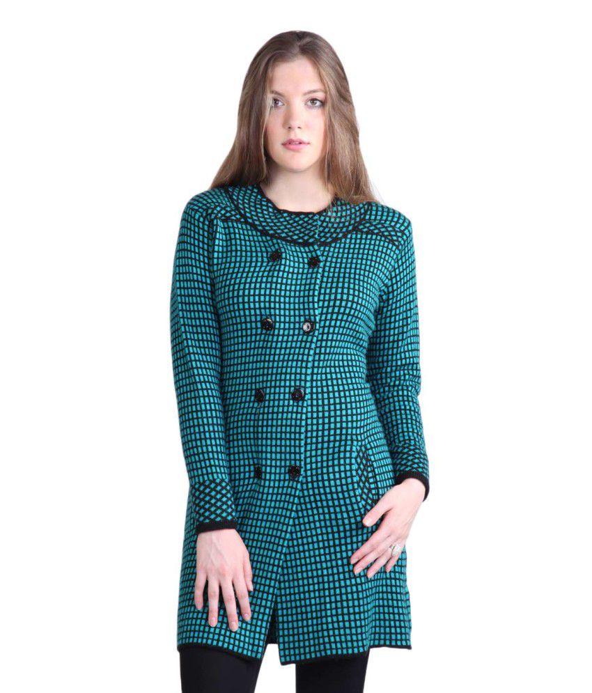 Buy Montrex Turquoise Woollen Waistcoats Online at Best Prices in India ...