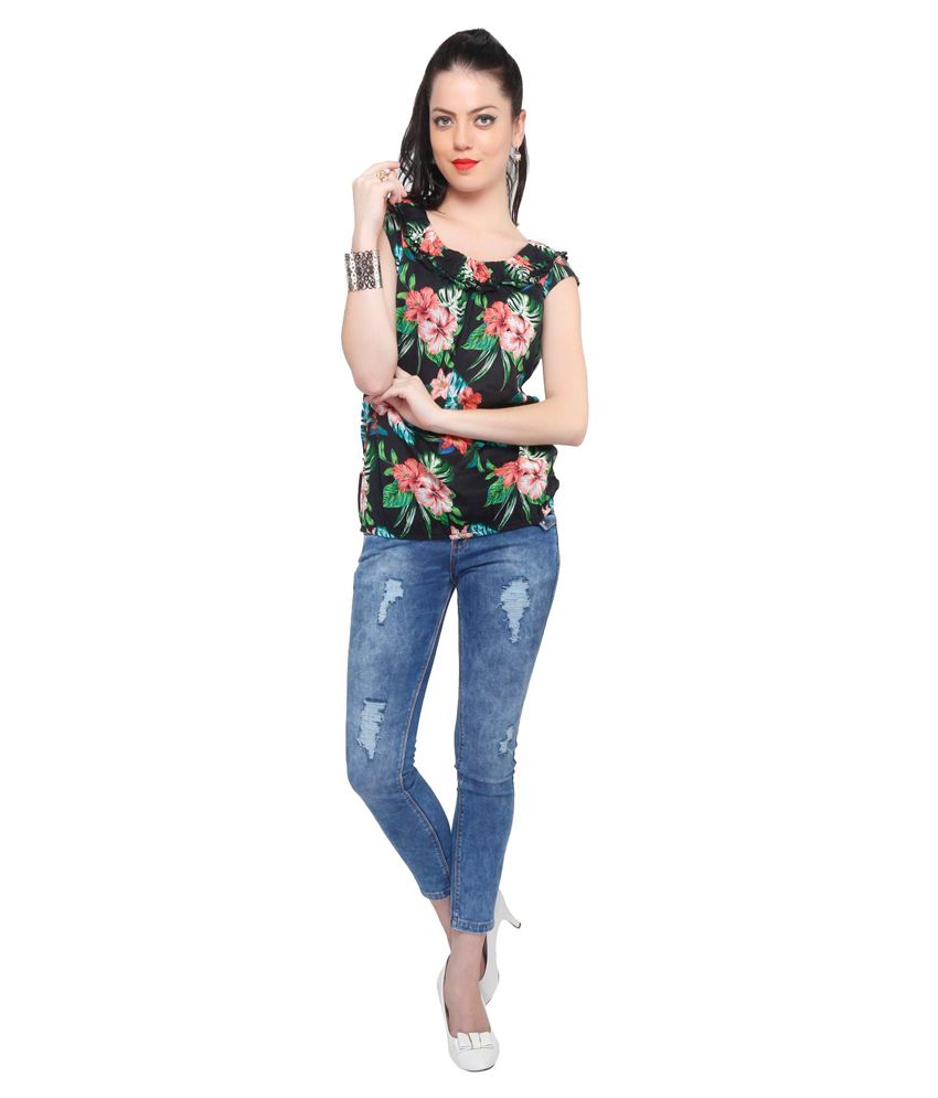 Buy Fashion Wardrobe Hawaiian Floral Blouse Online at Best Prices in ...