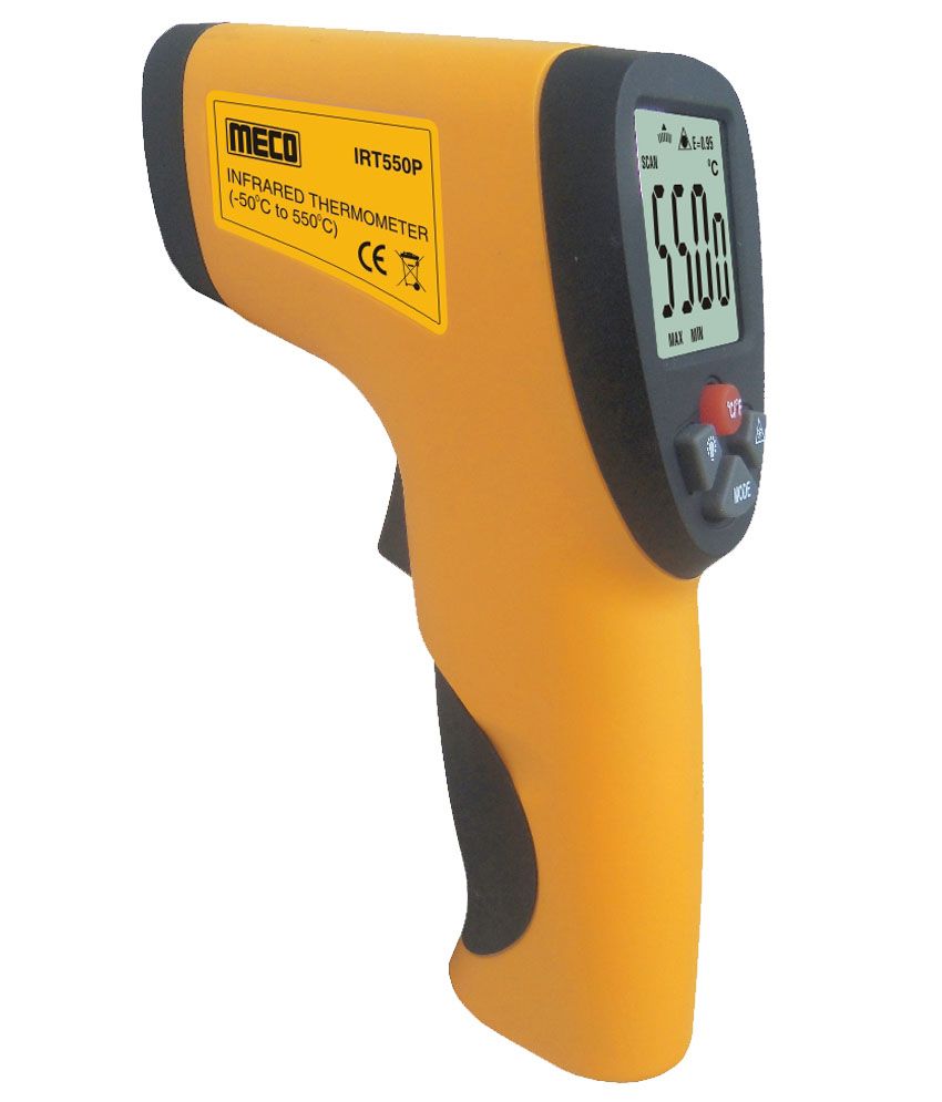 Meco IRT 550P Infrared Thermometer Yellow Buy Meco IRT 550P Infrared Thermometer Yellow