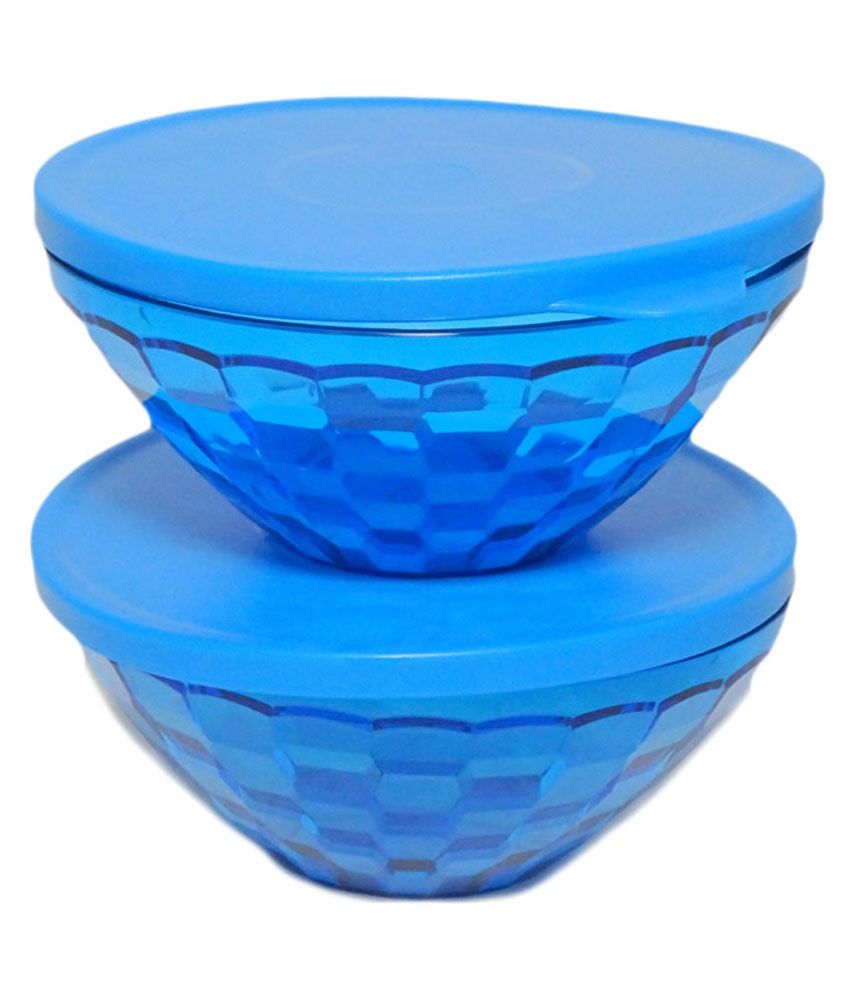 tupperware glass blue prism bowl 500 ml pack of 2 buy tupperware glass blue prism bowl 500 ml pack of 2 buy