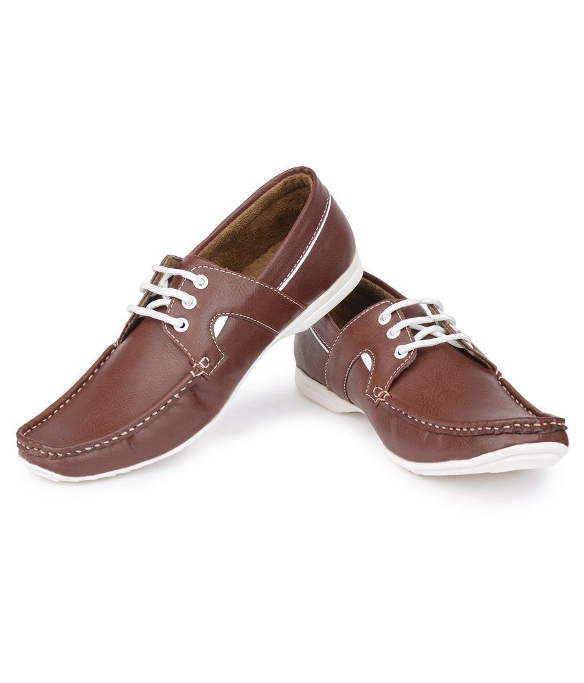 Doms Brown Lifestyle Shoes - Buy Doms Brown Lifestyle Shoes Online at ...