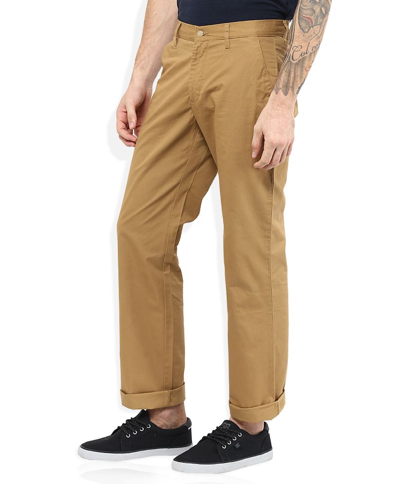 regular fit trousers