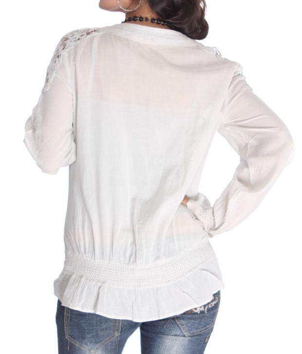 Mishka Light Viscose Long Sleeve Smock Top - Buy Mishka Light Viscose Long Sleeve Smock Top 