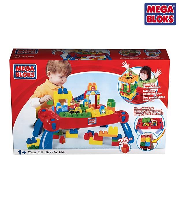 mega bloks play table