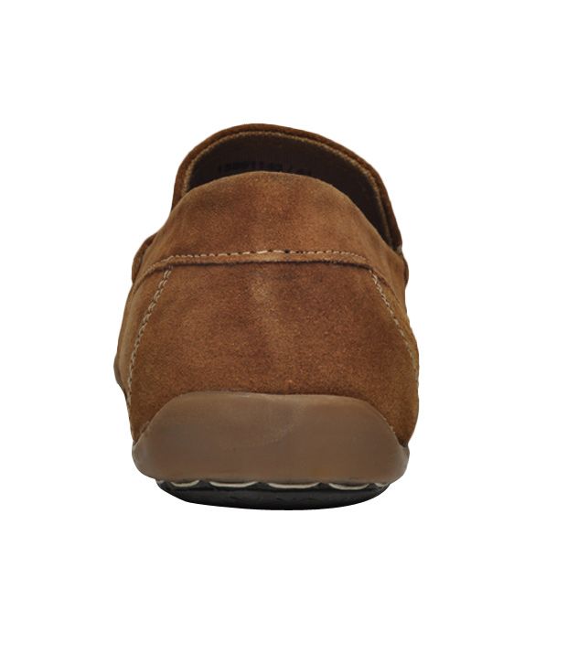 buckaroo tan loafers
