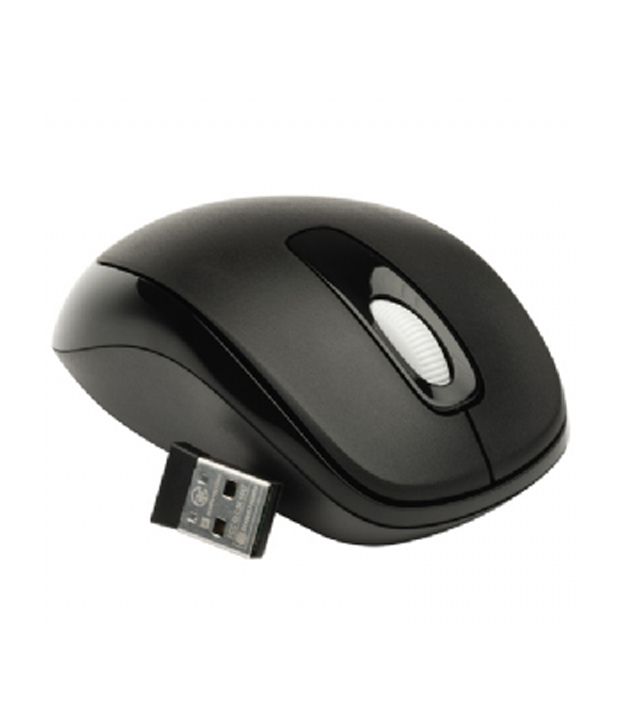 Microsoft WMM 1000 Wireless Optical Mouse (Black) - Buy ...