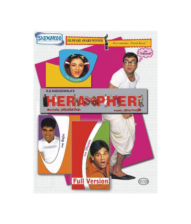 Hera Pheri 2000 Hindi Vcd Buy Online At Best Price In India Snapdeal However, things do not go as planned. snapdeal