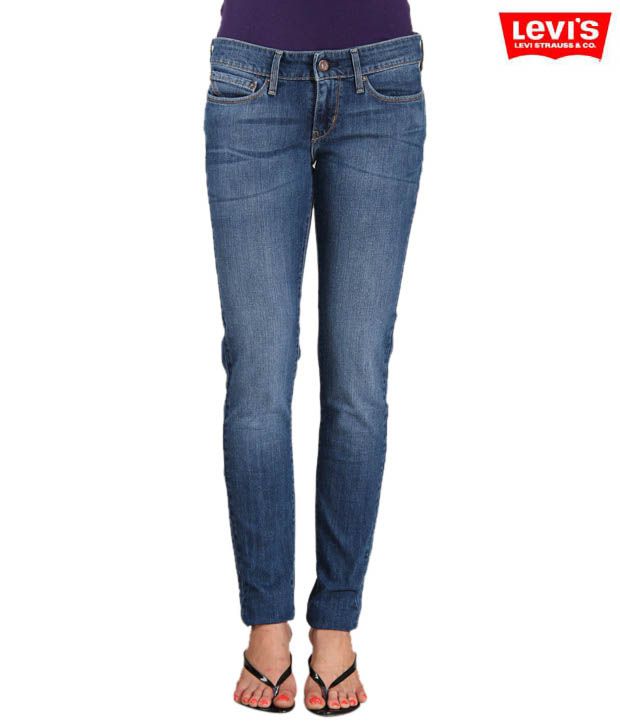 Buy Levis Slight Curve Skinny Jeans - Blue Online at Best Prices in ...