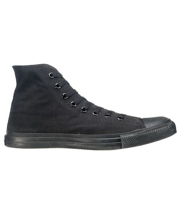Converse Cool Black Unisex High Ankle Sneakers Price in India- Buy ...