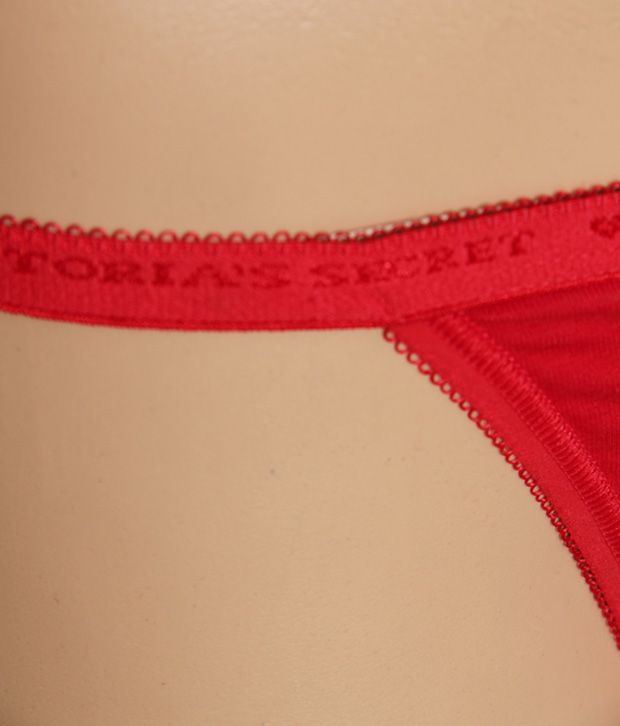 victoria secret red panties