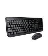 Amkette Xcite Combo USB Keyboard and Mouse Combo With Wire