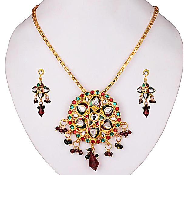 Sharnam Art Five Traditional Pendant Sets Combo Buy Sharnam Art Five