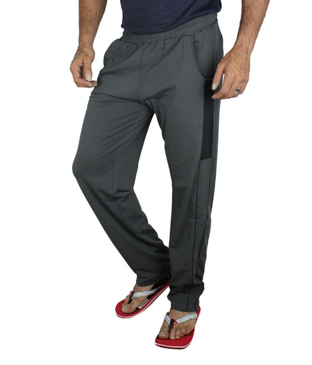 men's grey track pants