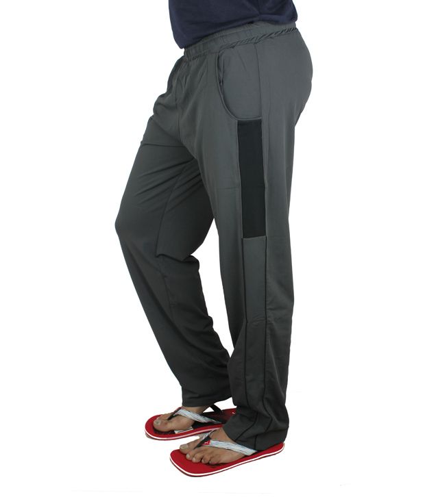 grey track pants womens