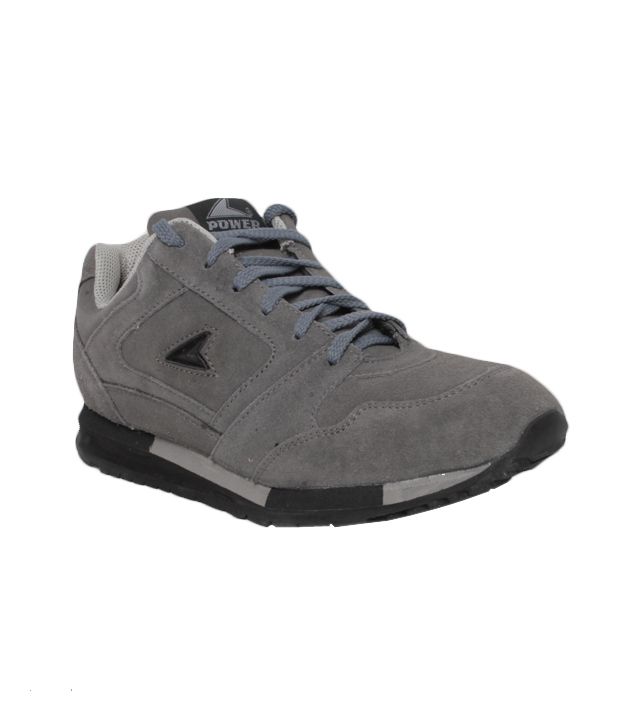 Power Sturdy Grey Running Shoes Buy Power Sturdy Grey Running Shoes