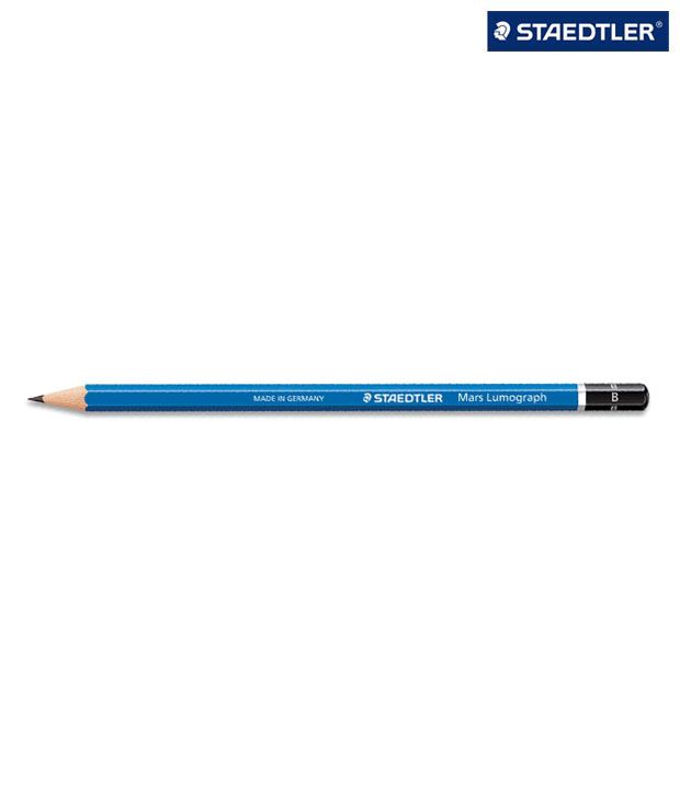 Staedtler Mars Lumograph Drawing Pencils 6b Pack Of 10 Buy