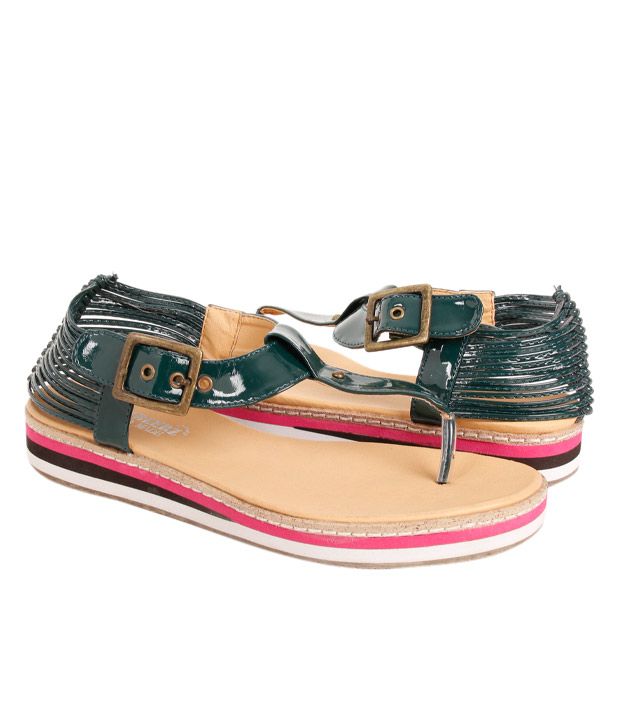 white flat slides