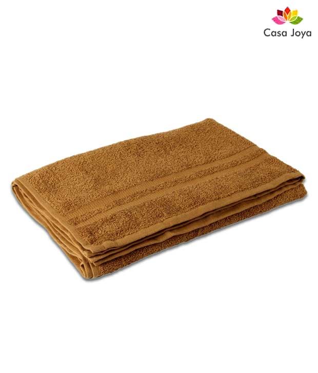 Comfy Towels Dobby Border Caramel Small Bath Towel Buy Comfy Towels
