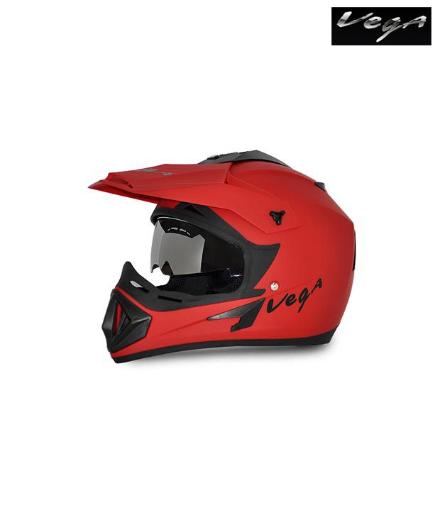Vega Helmet - Off Road (Dull Red)