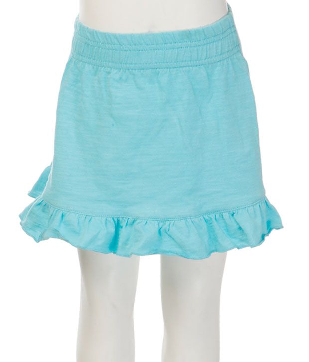 A for F Kids Sky Blue Skirt For Kids - Buy A for F Kids Sky Blue Skirt For Kids Online at Low 
