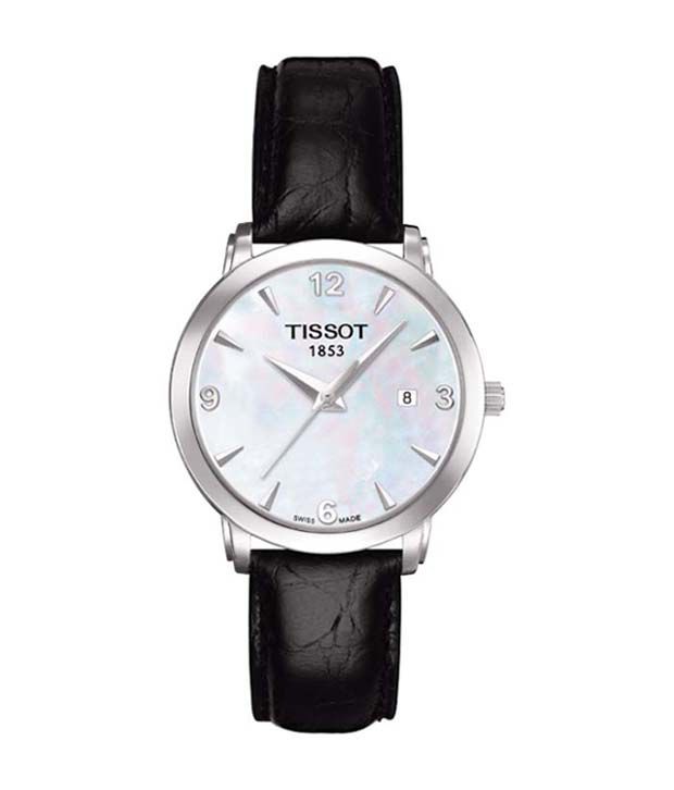 Tissot Everytime Leather Strap Ladies' Watch Price in India Buy Tissot