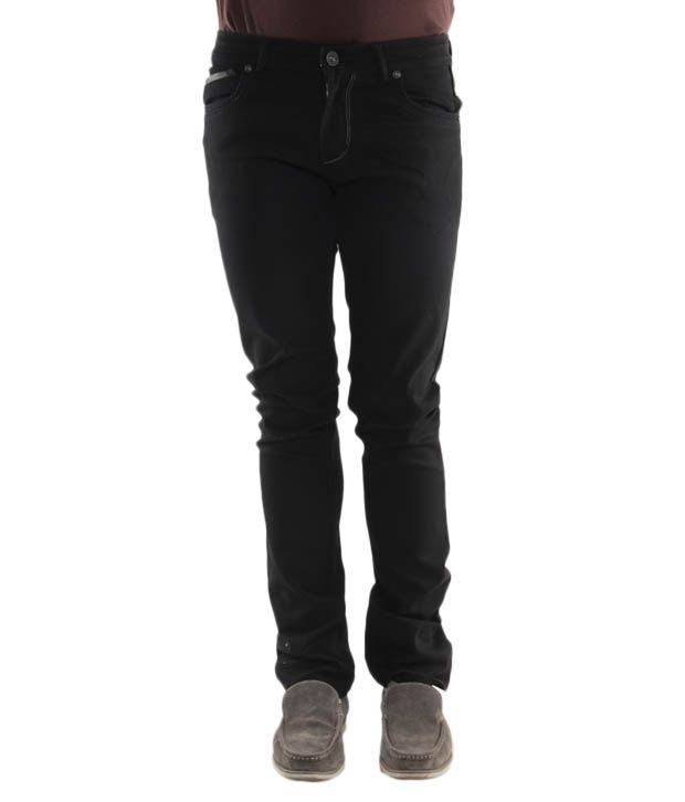 Jogur Aesthetic Black Slim Fit Jeans - Buy Jogur Aesthetic Black Slim ...