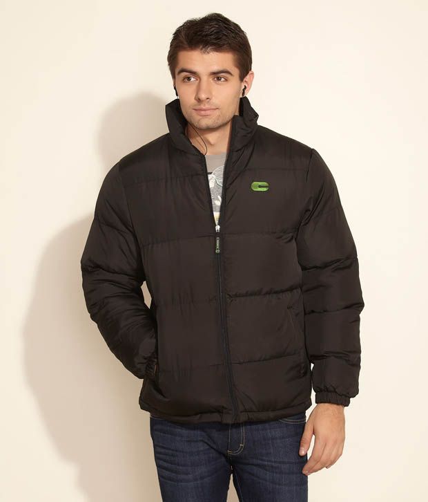 C.Vox Black Jacket With BuiltIn Washable Stereo Speakers & Earphone