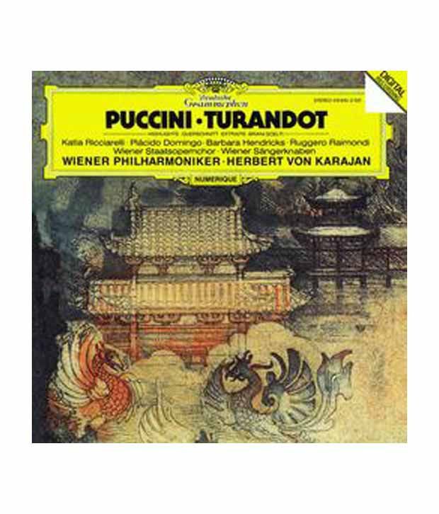 Puccini Turandot Hl English Audio Cd Buy Online At Best Price In India Snapdeal · karajan by giacomo puccini audio cd $33.96. snapdeal