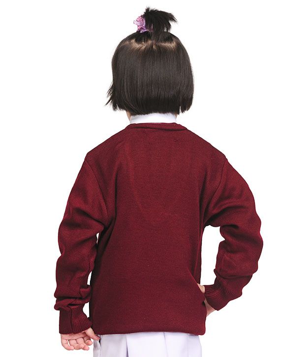 School Uniform Maroon School Sweater 