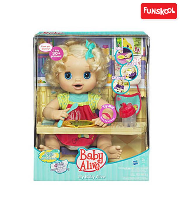 funskool baby alive doll