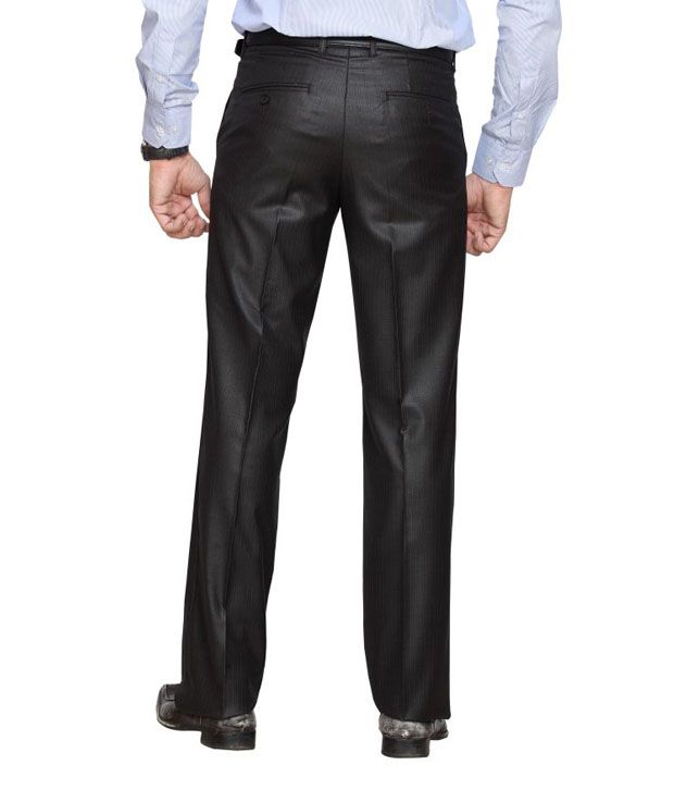 dark grey trouser combination