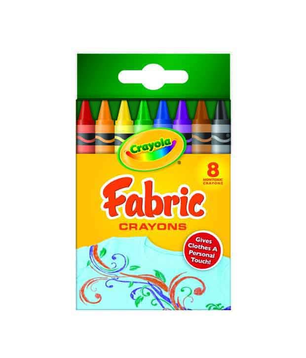 Crayola 8 Color Fabric Crayons Buy Online at Best Price in India