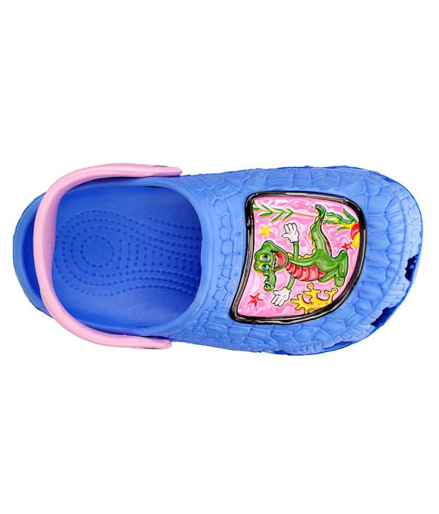 Froggy Cool Blue Clog Shoes For Kids Price in India- Buy Froggy Cool ...