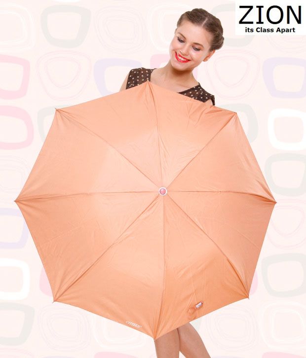 Zion Perky Peach Umbrella Buy Online at Low Price in India Snapdeal