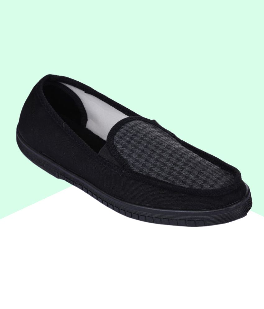     			Gliders By Liberty - Black Men's Slip-on Shoes