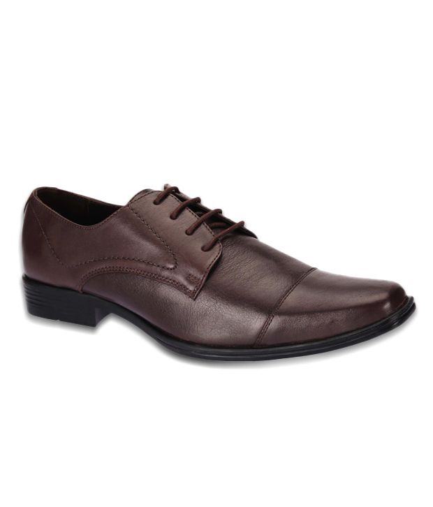 Blue Kite Brown Formal Shoes Price in India- Buy Blue Kite Brown Formal ...