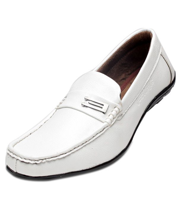 Foot N Style White Loafers - Buy Foot N Style White Loafers Online at ...