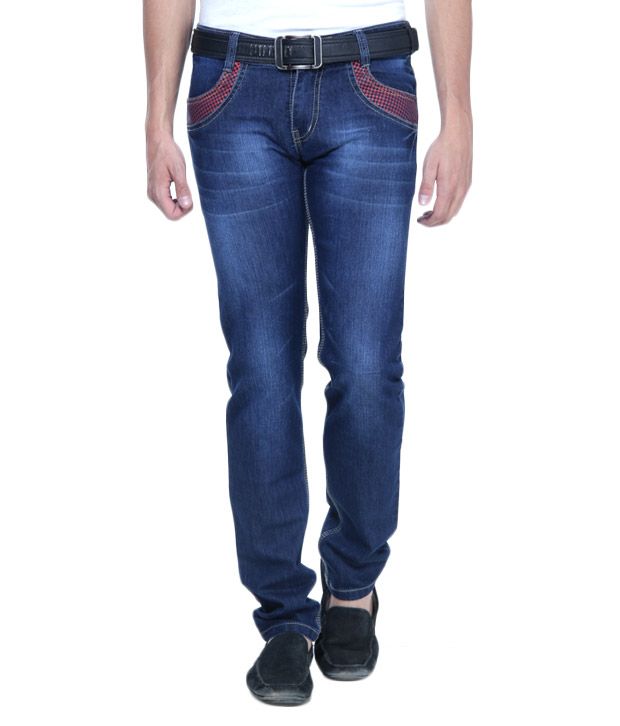 British Terminal Navy Blue Jeans - Buy British Terminal Navy Blue Jeans ...