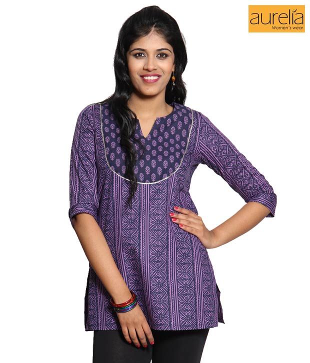 aurelia short kurtis online