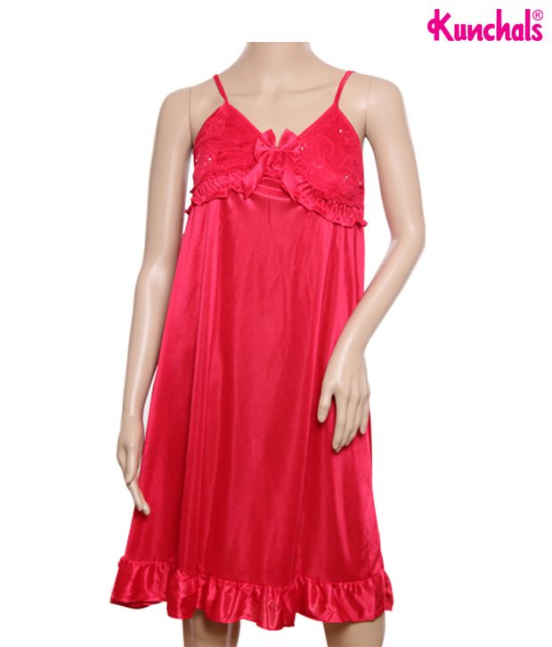 Kunchals Red Baby Doll DressN.W2371Red Buy Kunchals Red Baby Doll