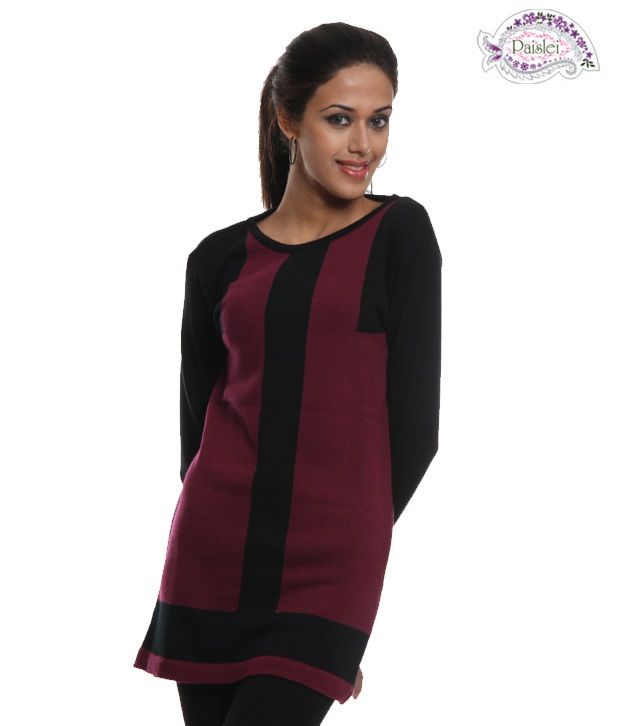 women woolen top