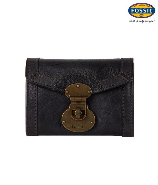 Buy Fossil Blue Grey Leather Wallet at Best Prices in India - Snapdeal