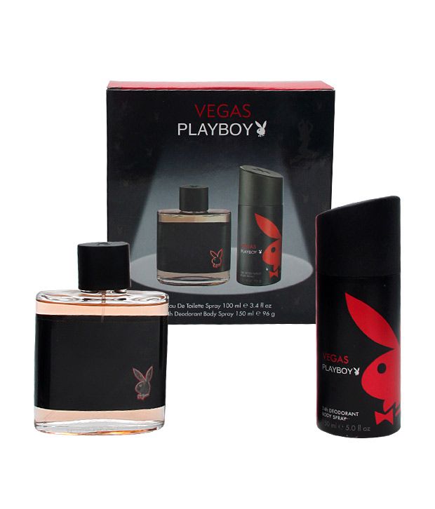 Playboy Vegas Edt 100 Ml +Deo 150Ml Gift Set (Pack of 2)