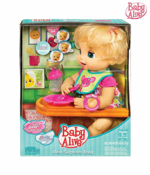 Baby Alive Real Surprises Baby Asst Buy Baby Alive Real Surprises Baby Asst Online At Low Price Snapdeal