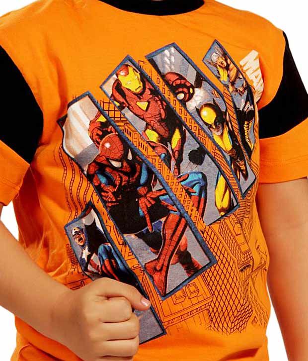 marvel t shirts spiderman